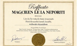 Certificato di Laurea